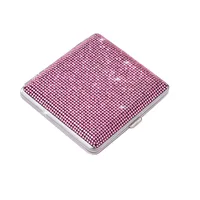 20 Metal Diamond Cigarette Case Windproof, Moisture-proof and Pressure-proof Cigarette Accessories 1