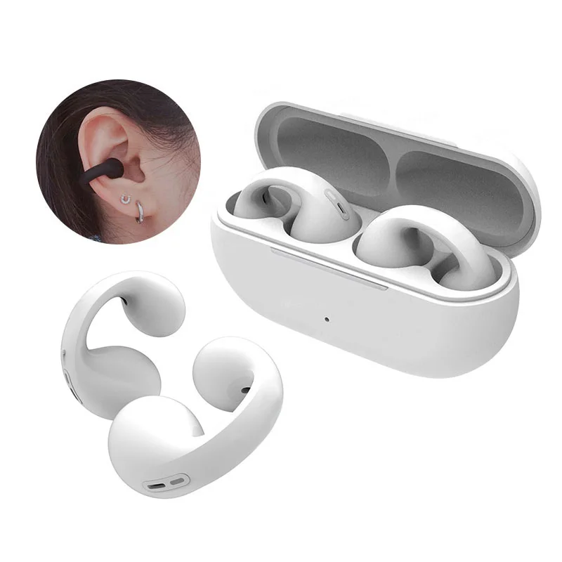 ambie ワイヤレスイヤホン ホワイト 交換用イヤーチップ付き Wireless