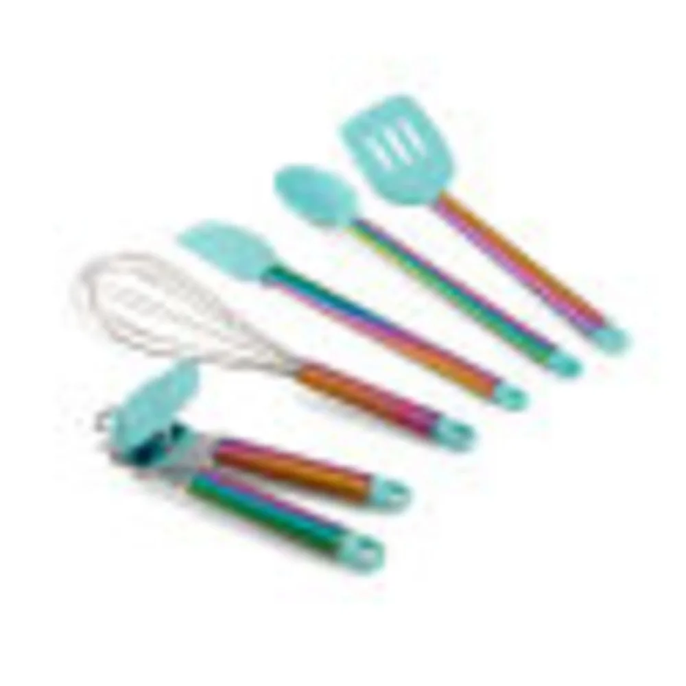 https://ae01.alicdn.com/kf/S25fc66e79c8a4c6987ce148287bc88b2E/Farberware-5-piece-Iridescent-and-Aqua-Kitchen-Tool-and-Gadget-Set-Silicone-Spatula-Head-is-Easily.jpg