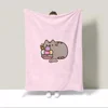Throw Blankets for Baby Pusheens Fluffy Blanket Sofa Blankets & Throws Bedspreads and Coverlets Halloween Summer Comforter Plaid 1