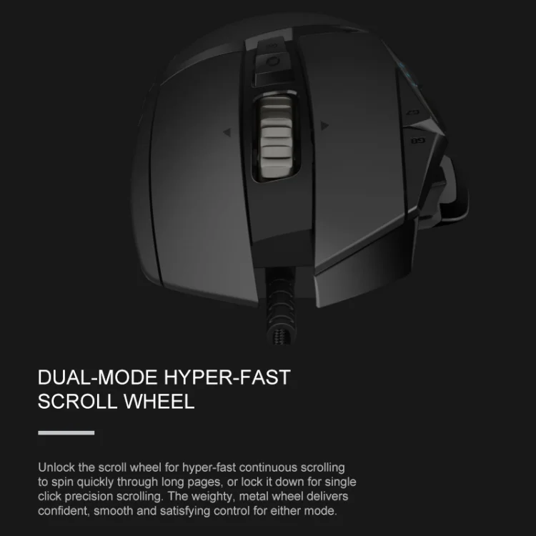 Logitech Game Mouse G502 Hero With 16,000dpi High Performance Gaming Mouse  Hero Programmable Tunable Lightsync Rgb 32-bit Arm - Mouse - AliExpress