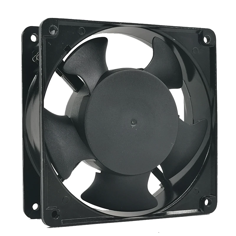 새로운 유쿠라 S4556M 220V 16/15w 120*120*38mm 철제 잎 고온 방지 팬
