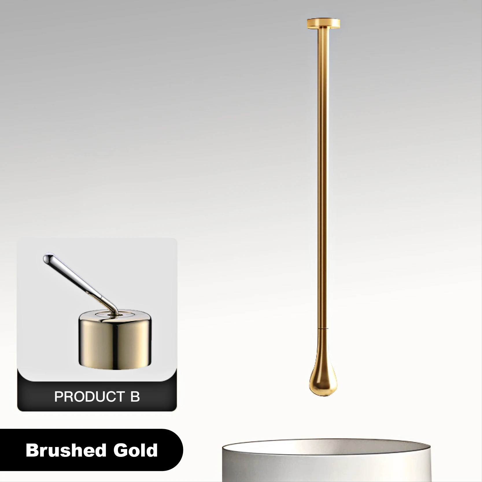 Brushed Gold B