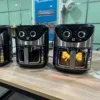 multi-functional French fries, electromechanical oven, window-accessible household smart touch fryer 2