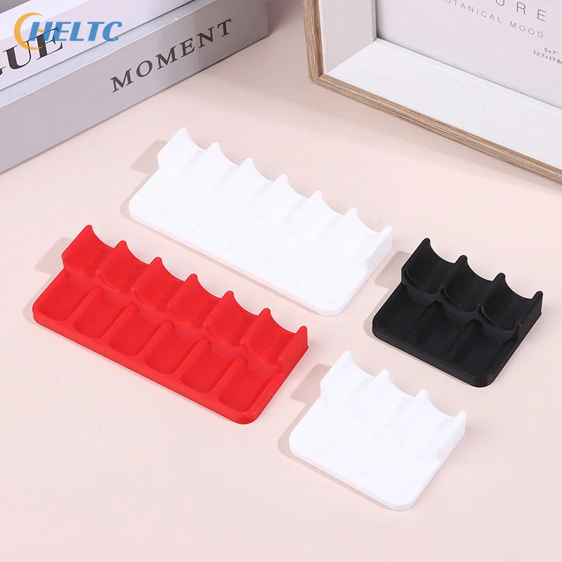 1pcs 플라스틱 브러시 홀더, 청소가 용이하고, 휴대가 편리하며, 공간 절약형..