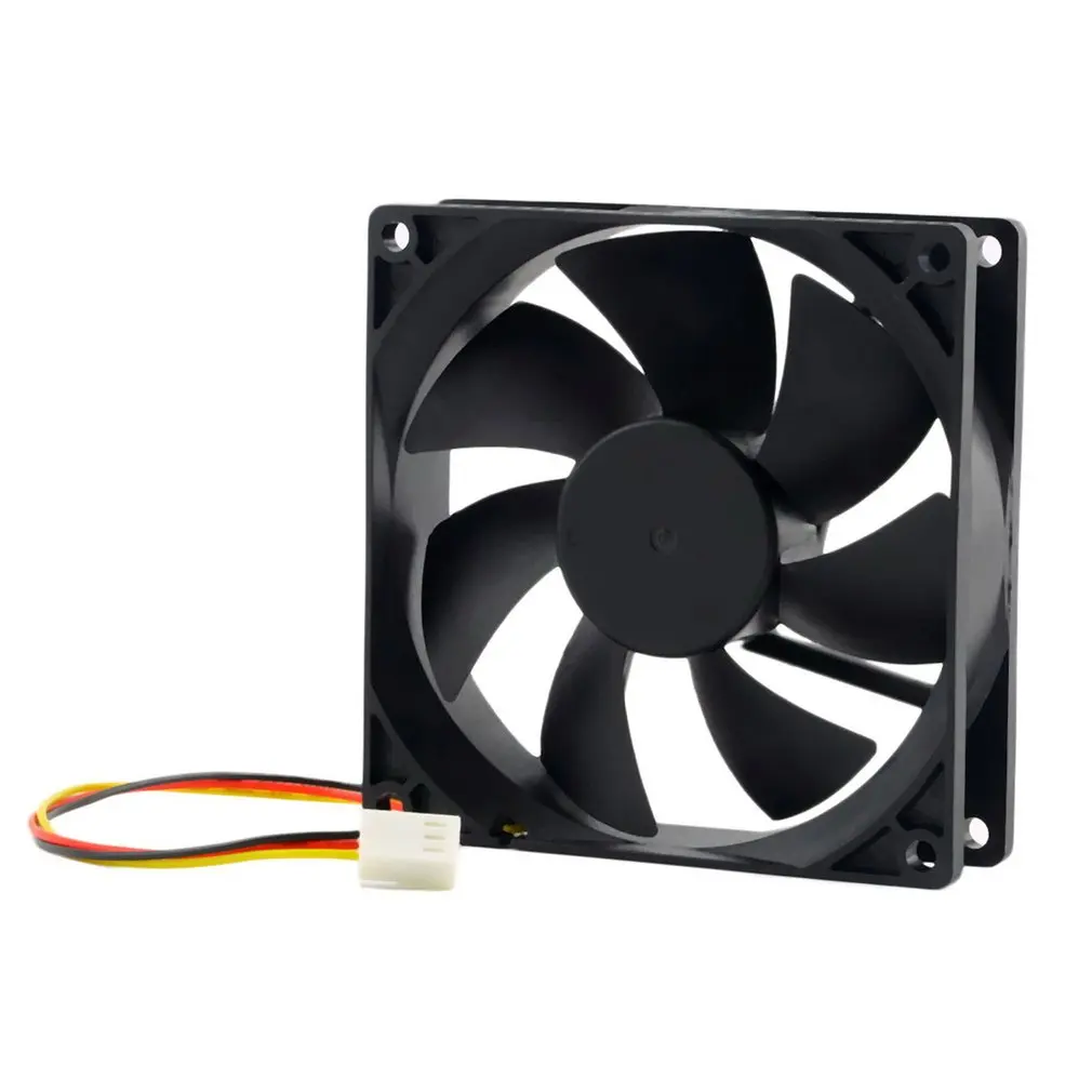 

1pc 12V 3-Pin 9cm 90 x 25mm 90mm CPU Heat Sinks Cooler Fan DC Cooling Fan 65 CFM High Quality Fast Free