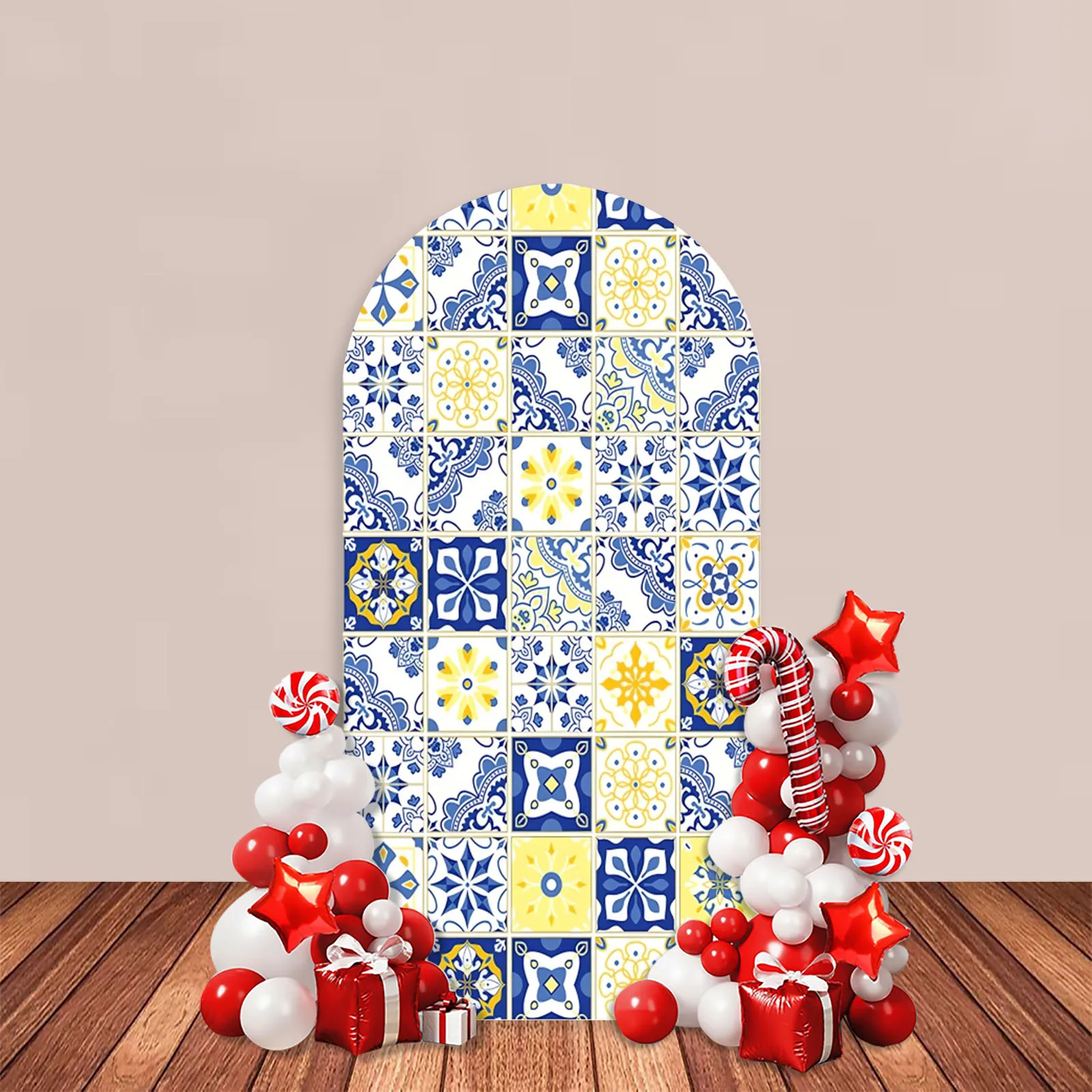 Bridal Shower Arch Backdrop Cover Tiles Birthday Baby Shower Party Decor Wedding Cake Portrait Photozone for birthday backdrop,party backdrop curtain,party decoration,party supplies