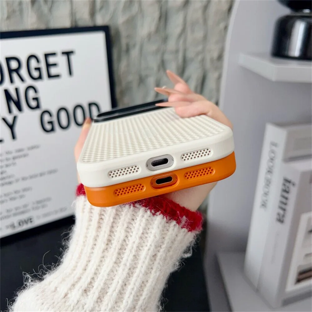Enhanced Cooling Phone Case with Camera Mount & Wireless Charging Capability
