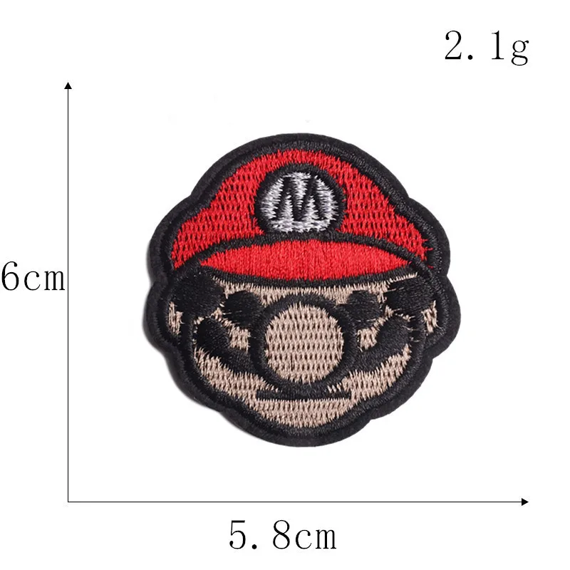 Mario Iron On Patch