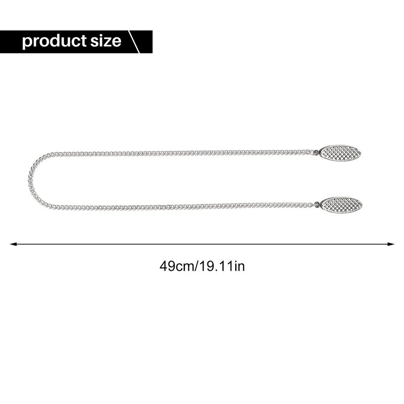 Napkin Chain Napkin Holder Clips Chain Flexible Lanyard Neck Strap