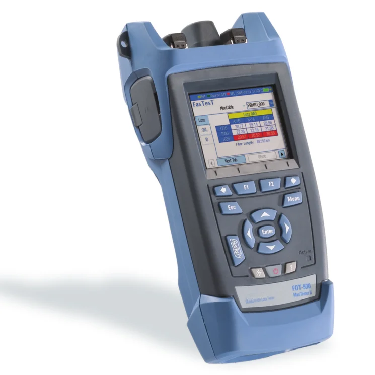 EXFO FIPT-400-AD-A6 Tester Per Reti Universale | Punta A 60 Gradi E Patchcord Inclusi