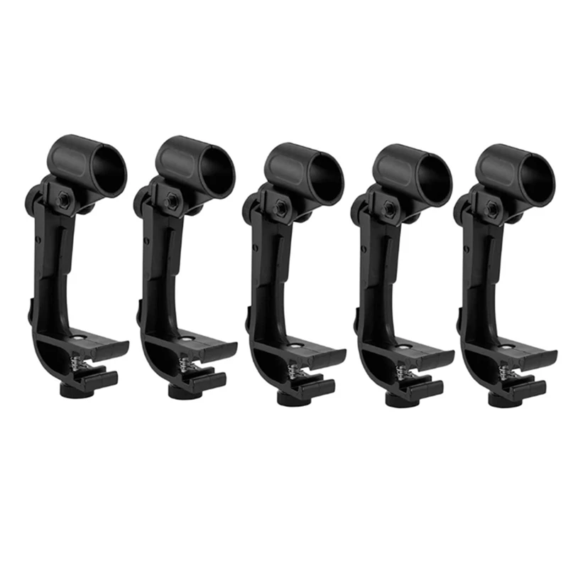6 Pcs Microphone Clip Drum Clip Shockproof Microphone Stand Musical Instrument Accessories
