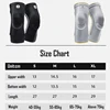 Veidoorn 1PC Knee Pads with Patella Medial Support Meniscus Silicone Compression Protection Sport Knee Braces Basketball Wear 6