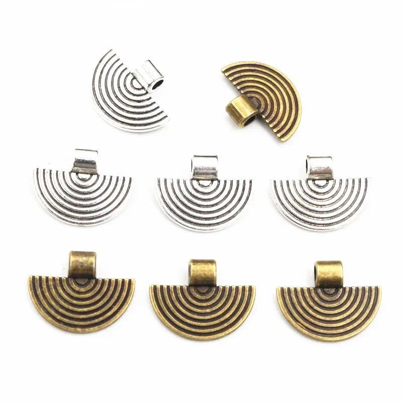 20pcs 20x16mm 청동 골동품 실버 컬러 팬 수제 매력 펜던트 DIY 쥬얼리 제작 액세서리 팔찌 목걸이