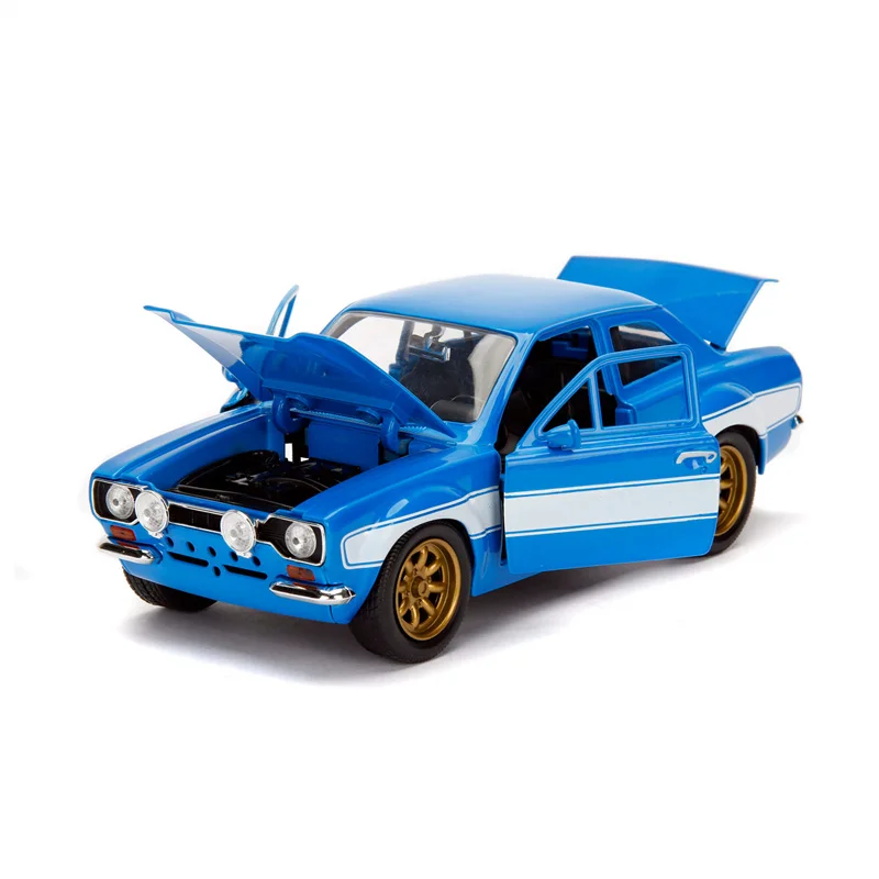 1:24 Brian 1970 Ford Escort Macchinine Diecast Model Cars Cn (Origine) Diecast Metal Model Car