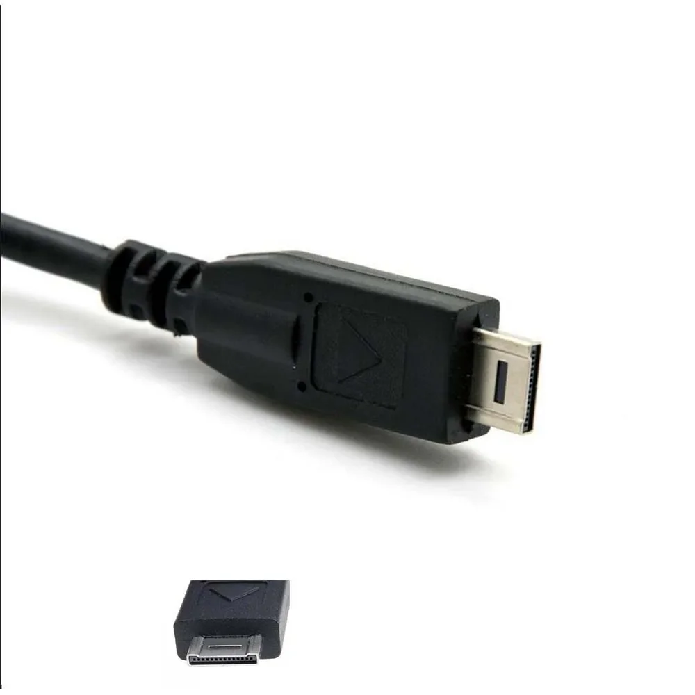 Cavo USB per fotocamera Panasonic Lumix DMC-FT1, DMC-FT2, DMC-FZ38, DMC-FZ40, DMC-FZ45, DMC-FZ100, DMC-GH1, DMC-TS1, DMC-TS2, DMC-TZ6, DMC-TZ7, DMC-TZ9, DMC-TZ10, DMC-TZ65, DMC-ZS1, DMC-ZS3