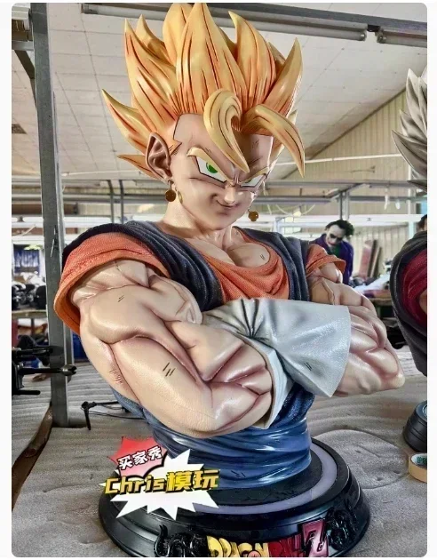 KD ベジット　ドラゴンボールZ ゴジータ バストフィギュア 在庫ドラゴンボール 1:1 ゴジータベジットバスト像飾り樹脂素材