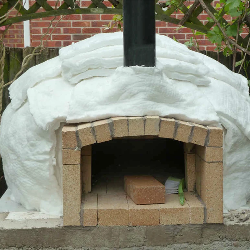 50x61cm Ceramic Fiber Insulation Baffle Fire Blanket For Stoves Furnace Kilns Fire Bricks Boilers