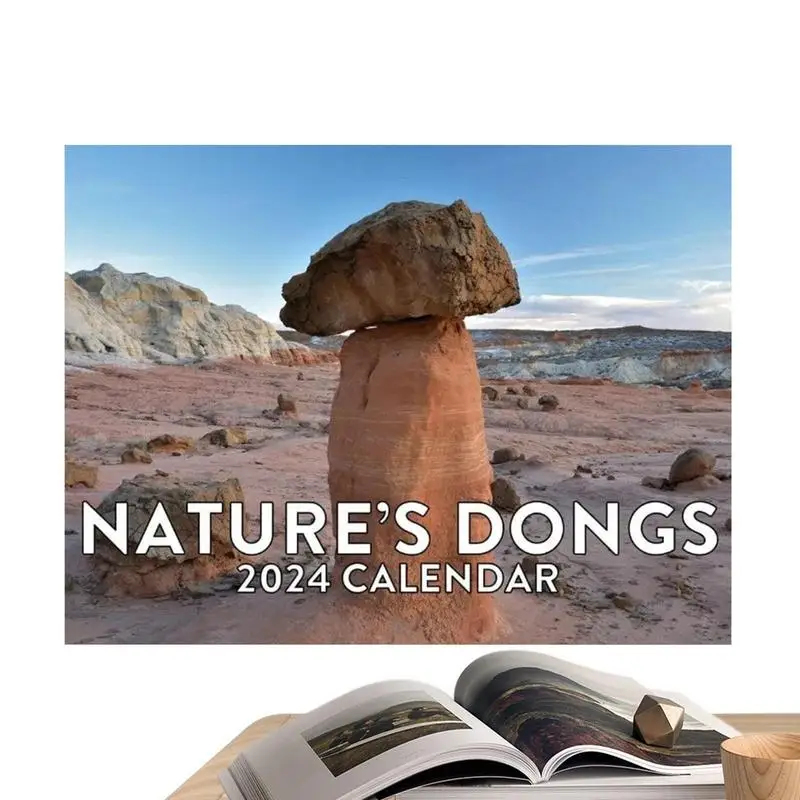 

Nature's Cock Shots 2024 Calendar Funny Calendars Prank Calendar 2024 Wall Planner Hangable Family Calendar Wander Through