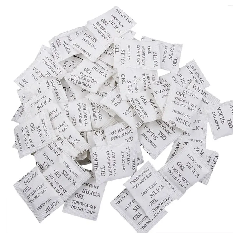 Silica Gel Desiccant Packets Dehumidifier Bags Sachets Safe Moisture Absorbing Drying Bulk Bag Household Moisture-proof 1/2/3/5g