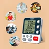 Kitchen Timer Digital Kitchen Timers Cooking Timer 3 Channels Count UP＆ Down 4