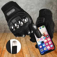 1Pair Stainless Steel Hard Shell Tactical Motorcycle Riding Glove For Men And Women Winter Outdoor Sports Waterproof Warm Gloves 1