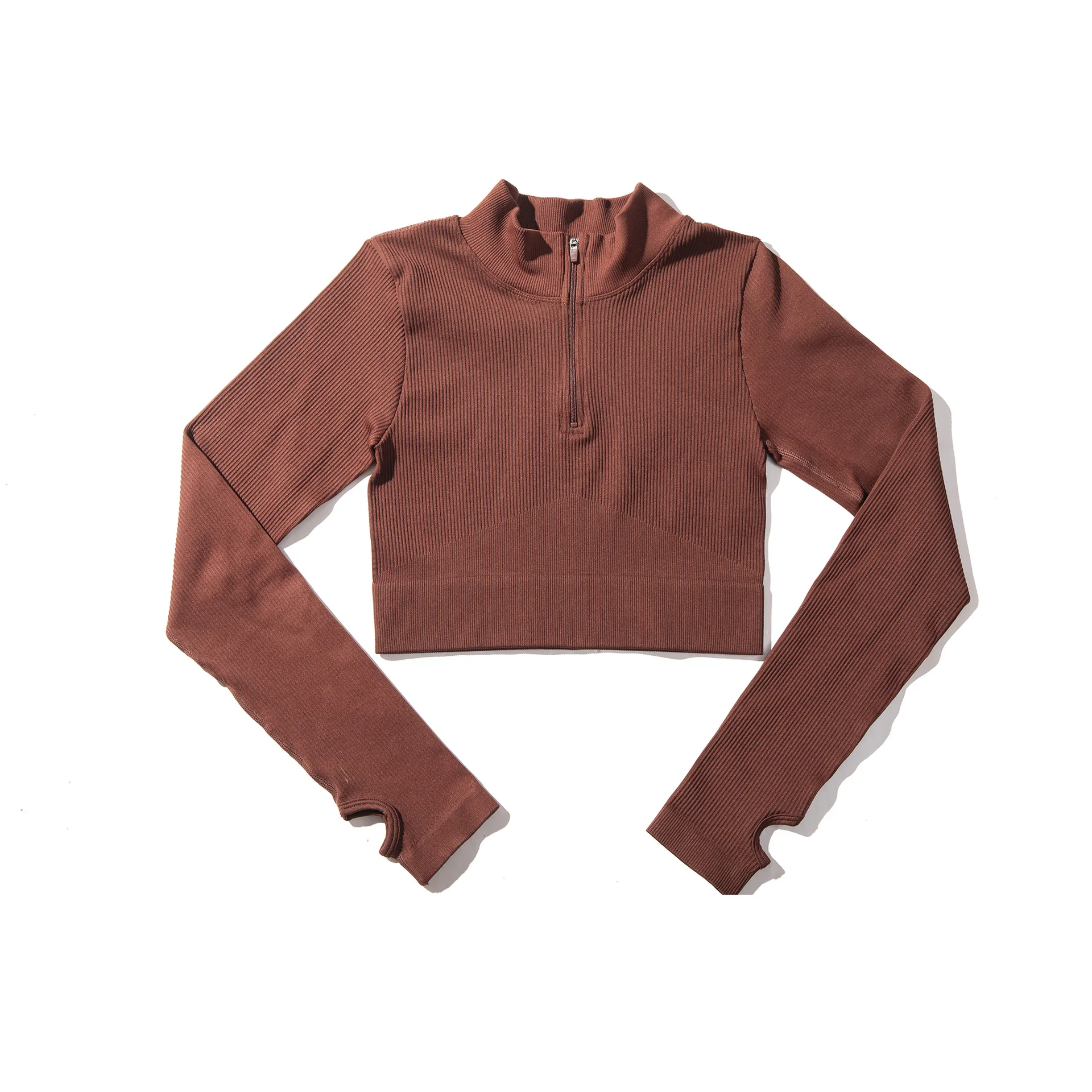 brown long sleeve