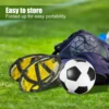 1/2pcs Soccer Training Shooting Net Equipment Football Training Target Net Goal Youth Free Kick Practice Shooting Soccer Topshot 6