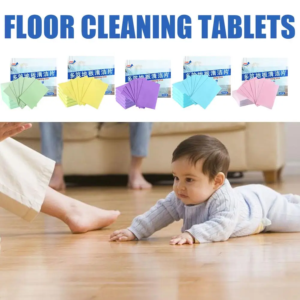 Multi-effect Floor Cleaning Tablets Deodorization Floor Cleaning Products Decontamination Cleaner Artifact Floor Cleaning Tool