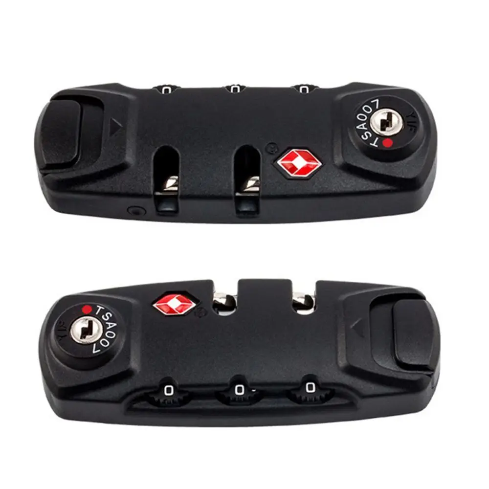 Description Picture 5 of itemSturdy Locker Travel Suitcase Padlock Wire Security Lock TSA 3 Digit Password Lock Suitcase Luggage Coded Lock Travel Bag Lock