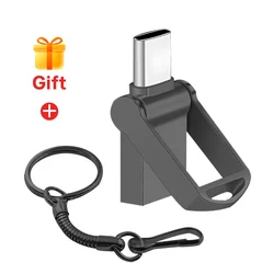 Compact High - Speed 128GB USB - C Flash Drive with Bonus Storage Gift - 64 GB (Gun usb 2.0)