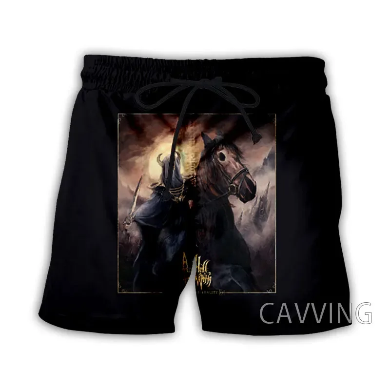 

Шорты CAVVING пляжные быстросохнущие для мужчин и женщин, повседневные короткие штаны с 3D-принтом и надписью Hell Follow, уличная одежда, лето