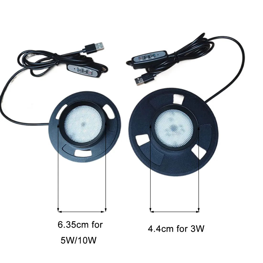 Led grow light grow light Dimmable USB Terrarium Plant Growing Lamp with Timer Vases Indoor Plant Growth Succulent Miniature Gardening Landscape