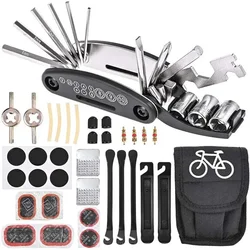 Comprehensive Bicycle Repair Tool Kit with Multi - Functional Accessories (1 Set tool)