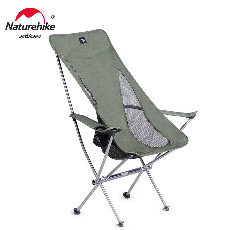 

Naturehike YL06PLUS Camping Chair Ultralight Portable Folding Chair Outdoor Picnic Chairs Travel Backpacking Fishing Chair