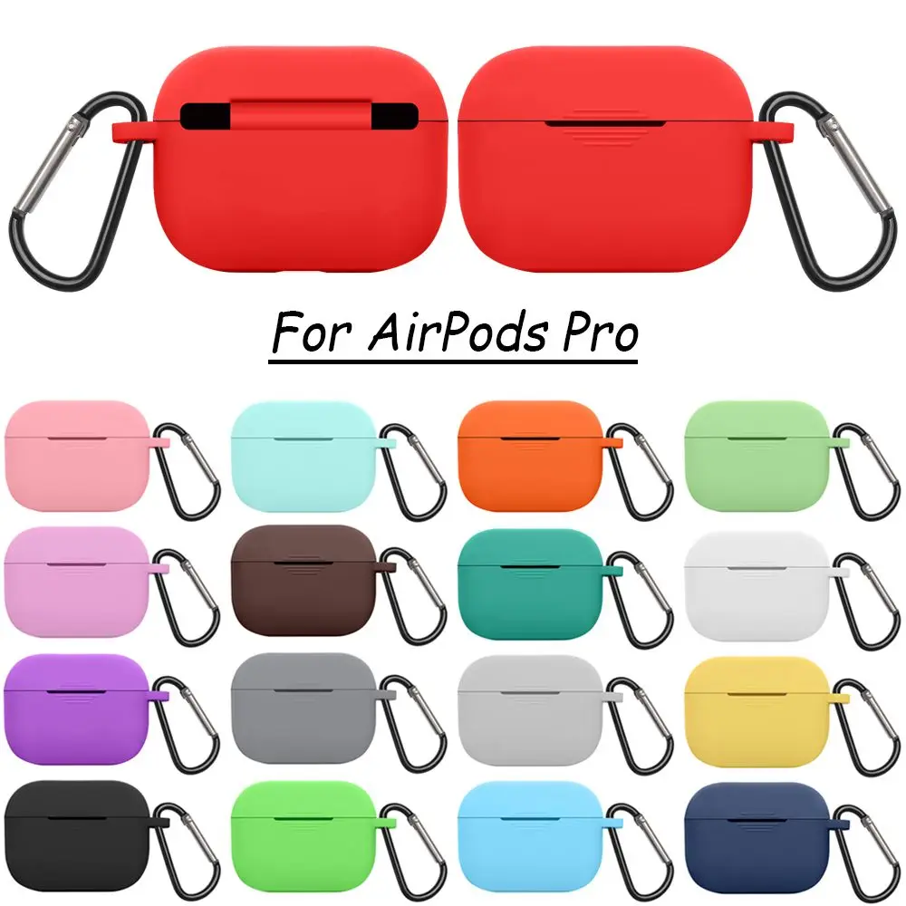 

Ultrathin Soft Silicone Cover For Apple Airpods Pro Wireless Bluetooth Headset Protective Case Shockproof Bag Accessories