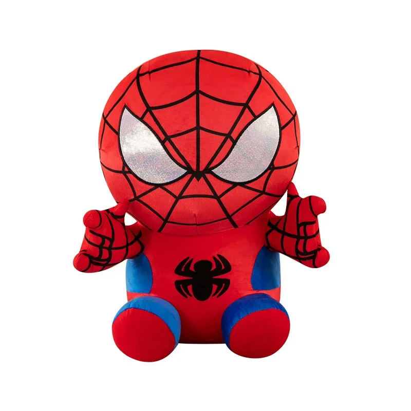 Marvel Movie The Avengers Anime Cartoon Figure 25CM Spider Man Fills Plush Toys Kawaii Cute Stuffed Dolls Child Christmas Gifts