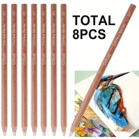 8-Piece Colorless Blending Pencil Set - Non-Toxic, Pre-Sharpened Wood Sticks for Smooth Edges & Softening Colors 1