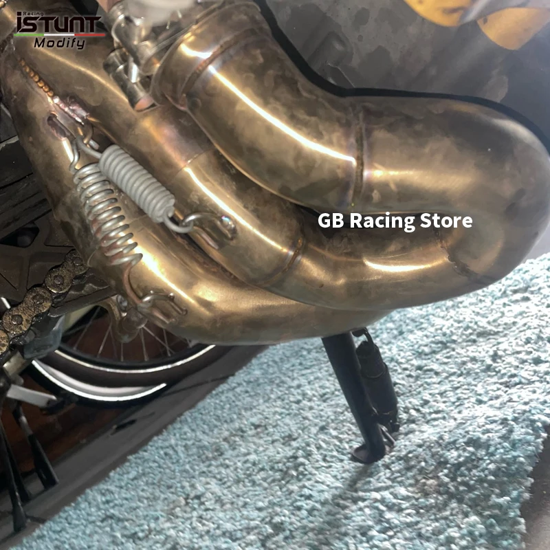 For Aprilia Shiver 750 2008 to 2016 2017 SL 750 SL750 / GT Shiver 750 Motorcycle Exhaust Mid Link Pipe Connect Original Muffler - Image 3