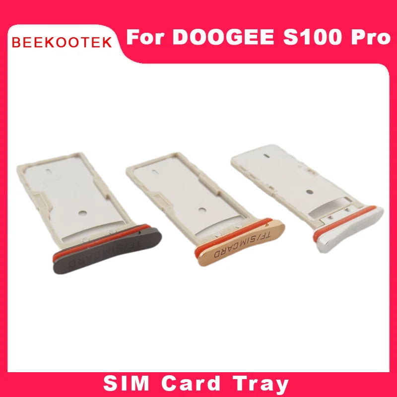 

Держатель для SIM-карты DOOGEE S100 Pro, лоток для SIM-карты, Сменные аксессуары для смартфонов DOOGEE S100 Pro, оригинал