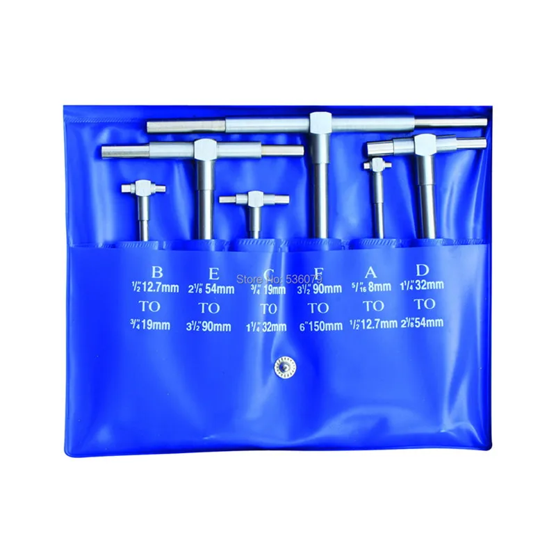 8150mm5166TelescopingGaugeset6pcssetinternalgaugeHole