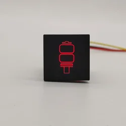 Enhanced Car LED Light with Radar Battery Switch Button (Air Suspension Bag)
