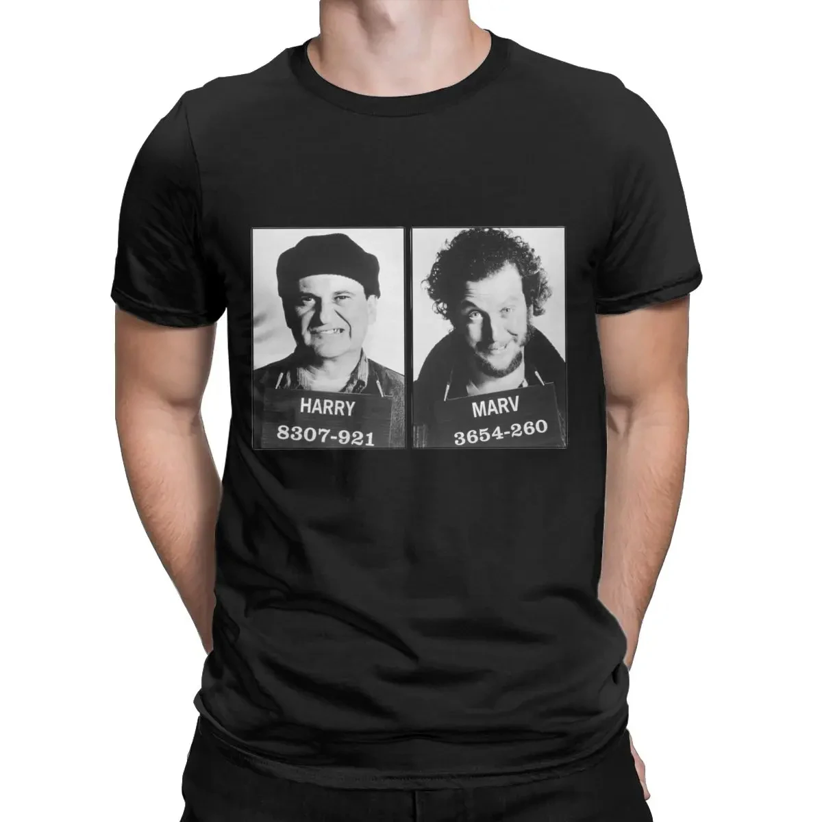 Allein zu Hause Dieb männer T Shirt Vintage T Shirt Kurzarm Runde Kragen T-Shirt Baumwolle Erwachsene Tops Sommer Mode Streetwear – Detail 17