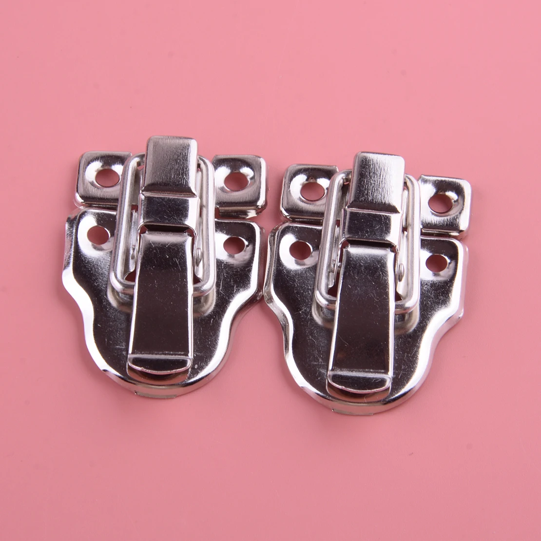 LETAOSK 2Pcs 실버 토글 래치 버클 잠금 걸쇠 도구 쥬얼리 나무 상자 가방에 대 한 나사  Best5