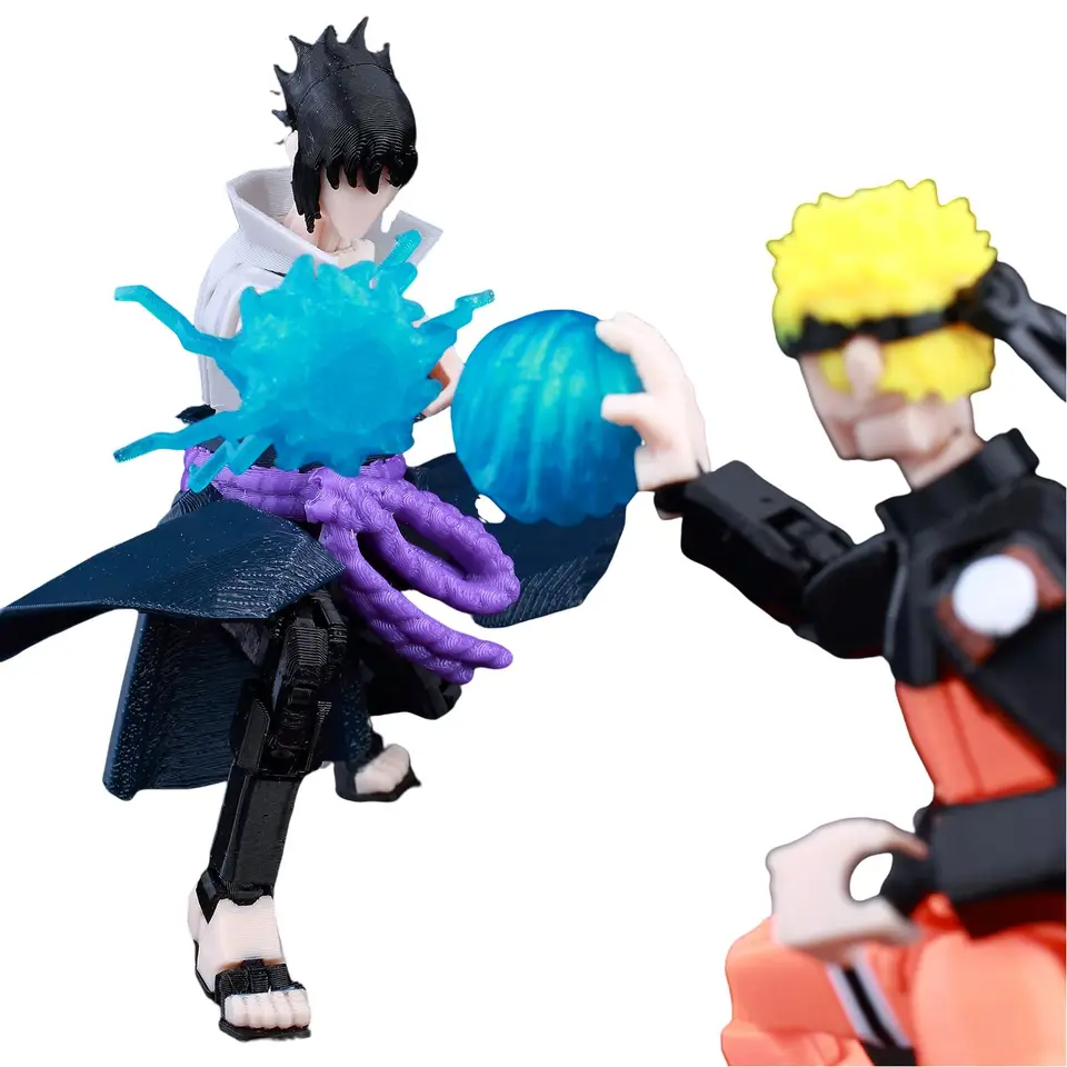 9L3D Titan13 Naruto Rasengan Sasuke Uchiha 3D Figure-Susanoo