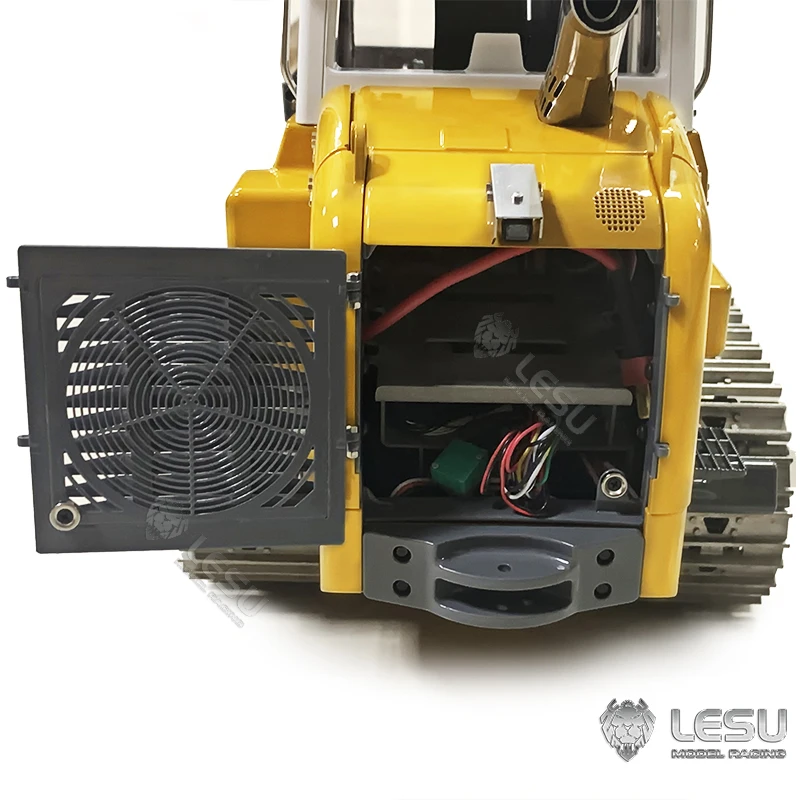 LESU Metal Remote Control Hydraulic Tracked Loader 1/14 636 RTR Paladin Pl18Ev Lite Radio System Battery Servo Toys TH20603 4
