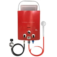 Chauffe-eau extérieur portable pour camping-car, gaz GPL, type cheminée, 12KW, sans réservoir, usage spécial, exportation Europe et Amérique 2023 1