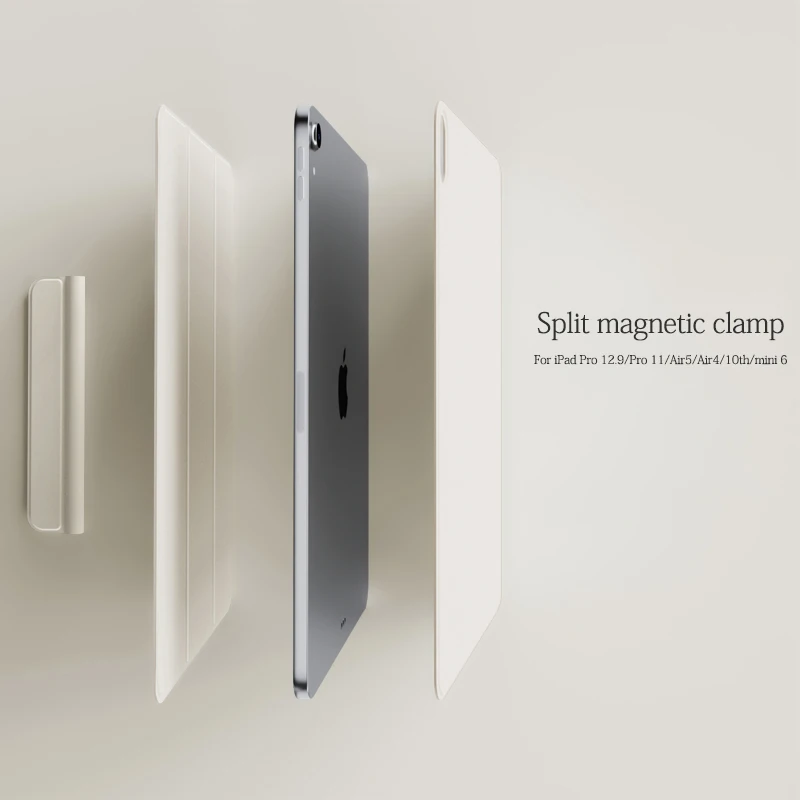 Magnetic Smart Folio para Ipad Pro Suporte para Tablet Clipe de Proteção Air Smart Cover 10th 10.9 Film 2023 m2 12.9 Film