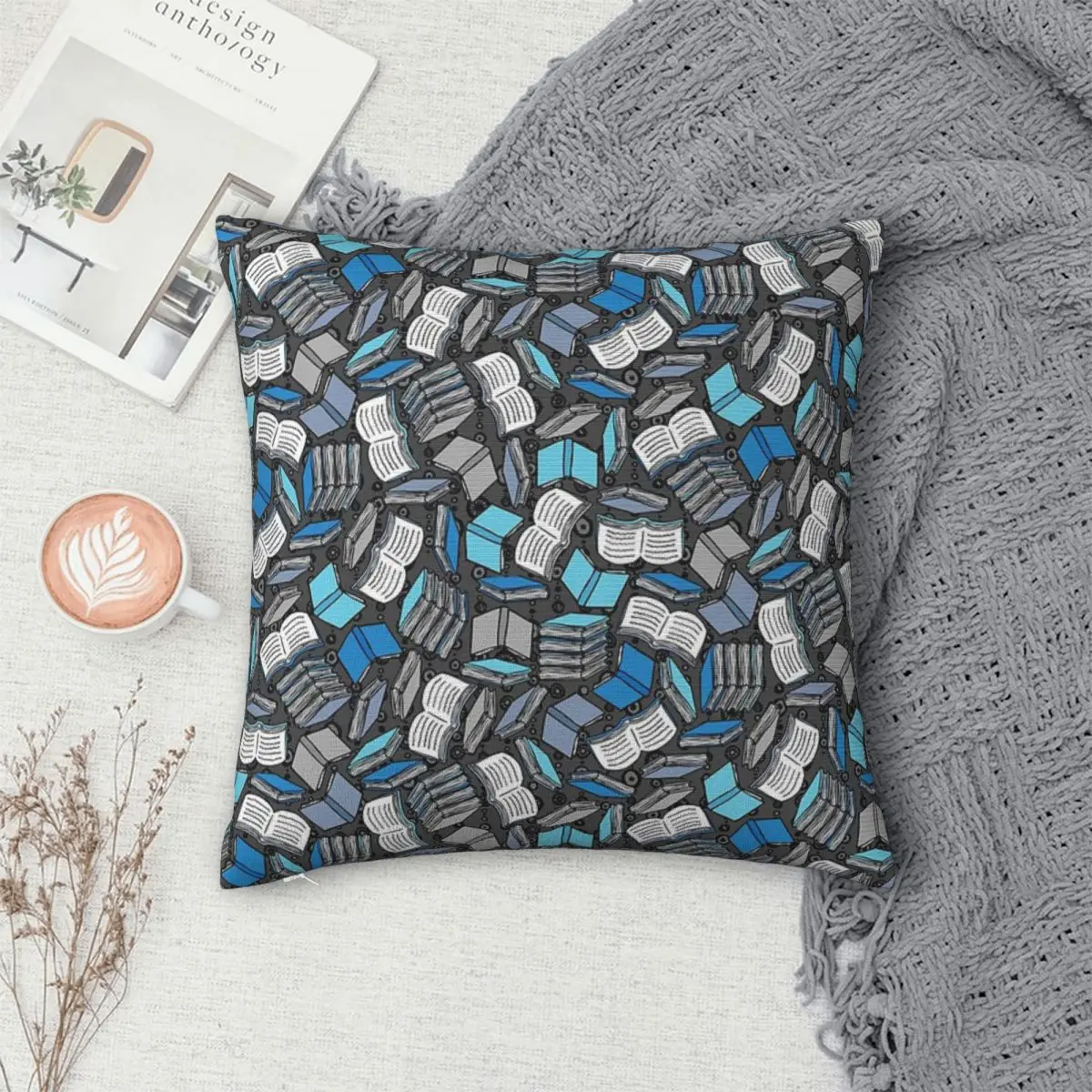 

So Many Books... Pillowcase Polyester Pillows Cover Cushion Comfort Throw Pillow Sofa Decorative Cushions Used for Home Bedroom
