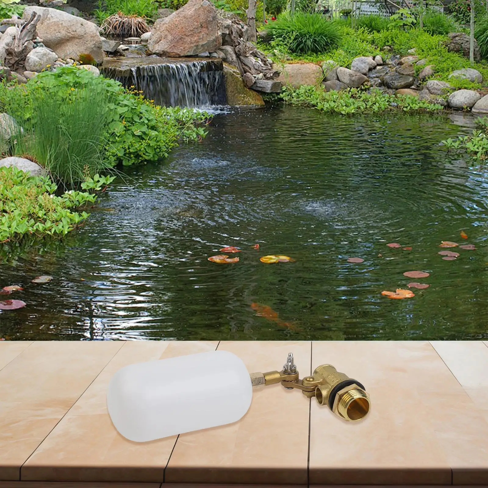 Vieh-Tankventil, Schwimmerventil-Füllsystem, 19 x 5 cm, wassereffiziente Wassersteuerung, hohe Wasserdruck-Toleranz – Detail 16